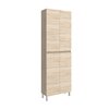 Santa Extensio Hochschrank 4 Türen, 60 x 180 x 24cm, Nature
