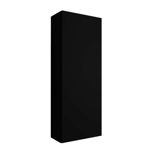 Santa Extensio Hängeschrank 1 Tür 30 x 80 x 16 cm, Schwarz Satin