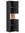 Novad Viken Hoschrank mit 2 Türen, 37 x 185 x 33cm, Schwarz-Grau