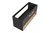 Novad Viken Waschtischunterschrank 120 x 57 x 46cm, Grau-Schwarz