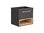 Novad Viken Waschtischunterschrank 80 x 57 x 46cm, Schwarz-Grau