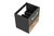 Novad Viken Waschtischunterschrank 80 x 57 x 46cm, Schwarz-Grau