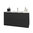 Salgar Optimus Waschtisch mit Unterschrank, 100cm, Schwarz-matt