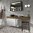 Salgar Apolo Spiegel mit Abstellbord und LED-Leuchte BxHxT 80/100 x 70 x 11cm