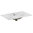 Novad SPY Waschtisch Keramik, 60-100cm, Weiß