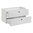 Comad Havana Waschtischunterschrank 60-100cm, Weiß-matt