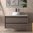 Salgar Attila Set Aufsatzbecken mit Unterschrank 100cm, Eiche Eternity