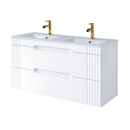 Comad Fiji White Waschtisch mit Unterschrank 120cm