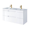 Novad Fiji White Waschtisch mit Unterschrank 120cm