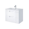 Novad Fiji White Waschtisch mit Unterschrank 80cm