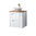 Novad Fiji White Aufsatzwaschtisch mit Unterschrank 60cm