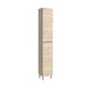 Santa Extensio Hochschrank 2 Türen, 30 x 182 x 24 cm, Nature