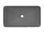 Novad Ship Aufsatzwaschtisch grau-matt  61 x 34 x 11 cm