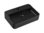 Novad JUST Keramik Aufsatzwaschtisch 55x38cm, Schwarz-matt