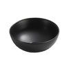 Novad Dimo Aufsatzwaschschale rund, Keramik Ø 32cm, Schwarz-matt