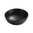 Novad Dimo Aufsatzwaschschale rund, Keramik Ø 32cm, Schwarz-matt