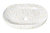 Novad Livi, Keramik Aufsatzwaschtisch oval, 60cm, Terrazzo