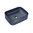 Novad KAYA Keramik Aufsatzwaschtisch, 50x38cm, Navy-blau-matt