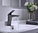 Novad Waschtischarmatur, Waterfall, Standard, Grau-matt