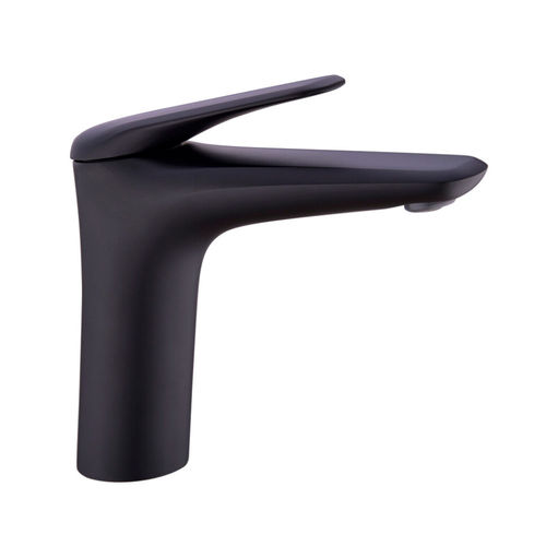 Novad Waschtischarmatur, Waterfall, Standard, Schwarz-matt