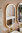 Novad LED-Rahmenspiegel APOLLO 2, oval 90x50cm, Gold-matt