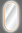 Novad LED-Rahmenspiegel APOLLO 2, oval 90x50cm, Gold-matt