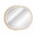 Novad LED-Rahmenspiegel APOLLO 2, oval 90x70cm