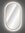 Novad LED-Rahmenspiegel APOLLO 2, oval 90x50cm, Gold-matt