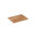 Novad MDF Waschtischplatte 60-180cm, Wotan Eiche
