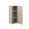 Novad DUNE Hängeschrank, Push-to-open, 30x80x26,6cm, Cashmere