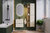 Novad DUNE Hängeschrank, Push-to-open, 30x80x26,6cm, Cashmere