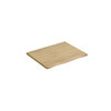 Novad MDF Waschtischplatte mit Naturkante 60cm, Cremona Eiche