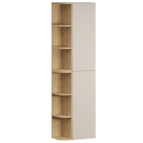 Novad DUNE Hängeschrankkombination mit offenen Eckregalen 45 x 160 x 26,6 cm