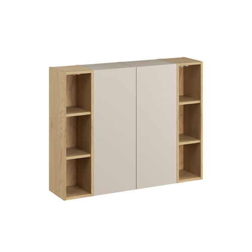 Novad DUNE Hängeschrankkombination mit offenen Regalen 100 x 80 x 26,6 cm