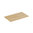 Novad Dune Waschtischplatte mit Unterschrank, 2 Schubladen und Seitenregal, 80cm