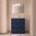 Santa Nova Fußleiste für Waschtischunterschrank, 90cm, Blau Satin
