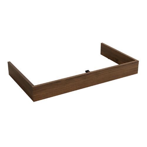 Santa Nova Fußleiste für Waschtischunterschrank, 100cm, Nussbaum