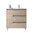 Santa Nova Waschtisch mit Unterschrank bodenstehend  mit Ablage links, 90cm, Nature