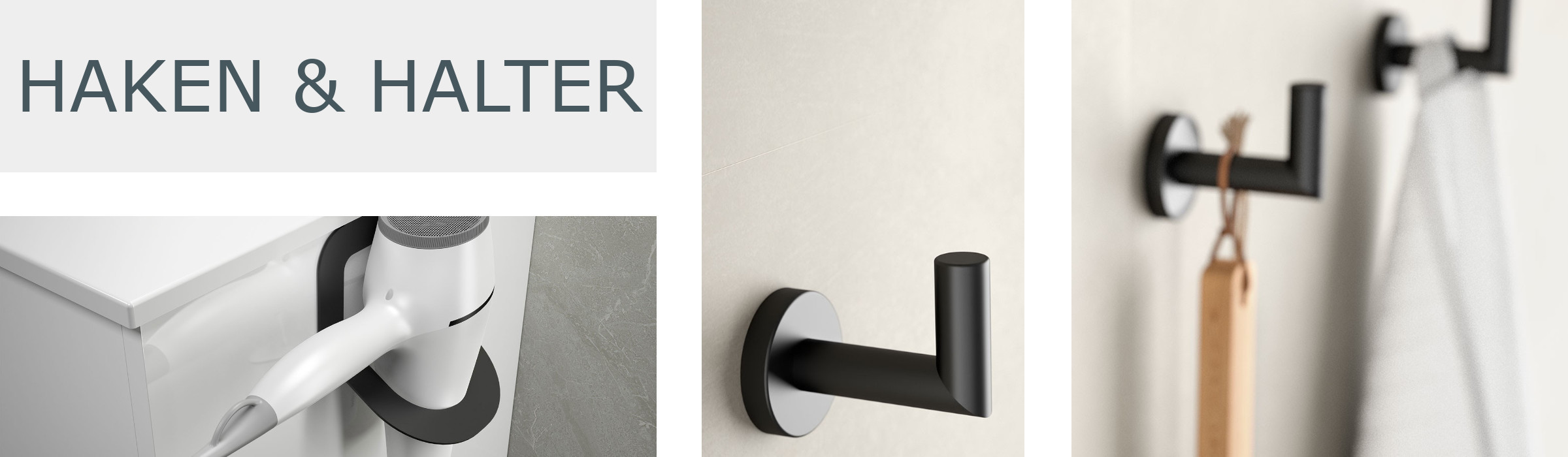 Haken und Halter